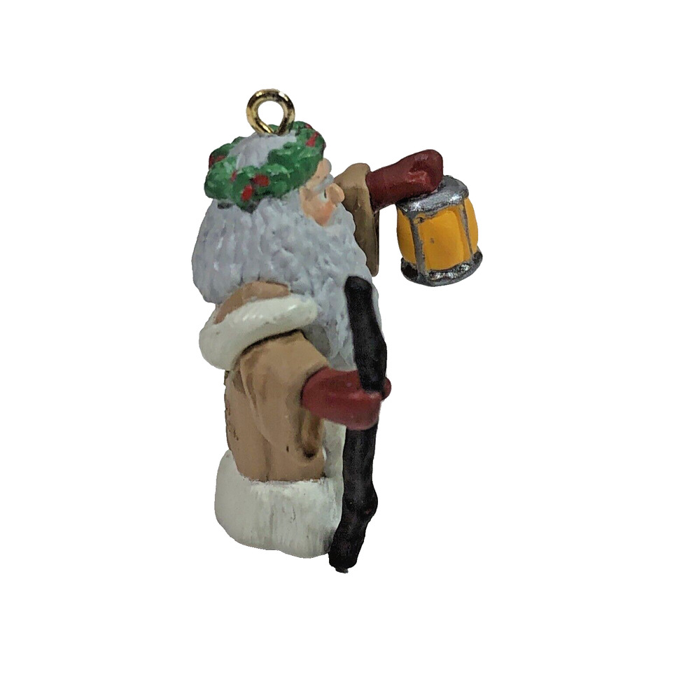 Vintage Hallmark Keepsake Ornament - Centuries of Santa 1996 Miniature in Box - Picture 4 of 13
